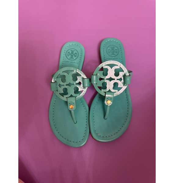 Сандалии • Tory Burch • Бирюзовый