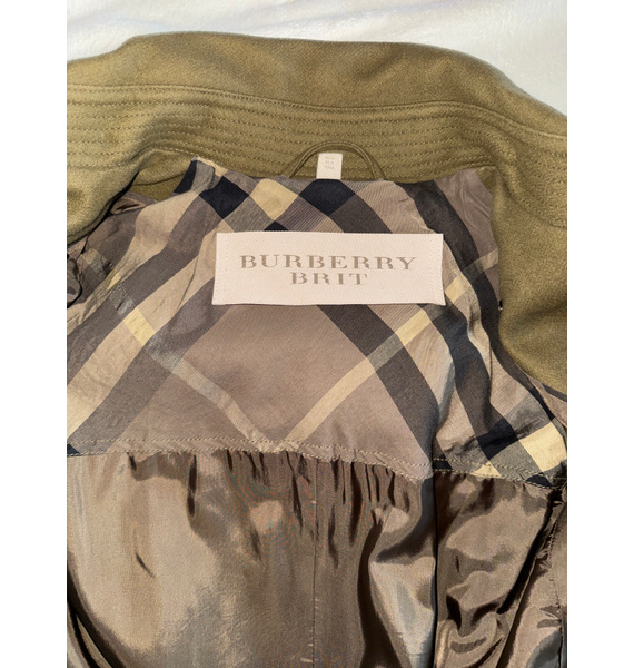 Пальто • Burberry • Хаки