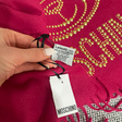 Шарф • Love Moschino • Бордовый