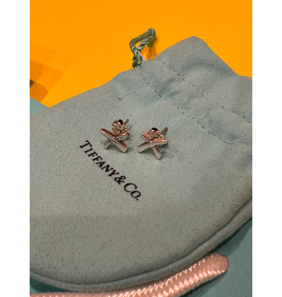 Пусеты • Tiffany & Co. • Серебряный