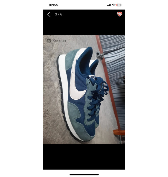 Кроссовки • Nike • Голубой