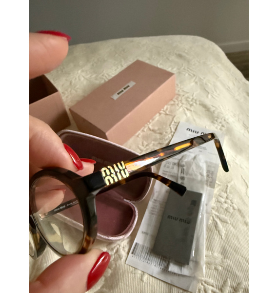 Очки • Miu Miu • Белый