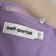 Платье • Self-Portrait • Фиолетовый