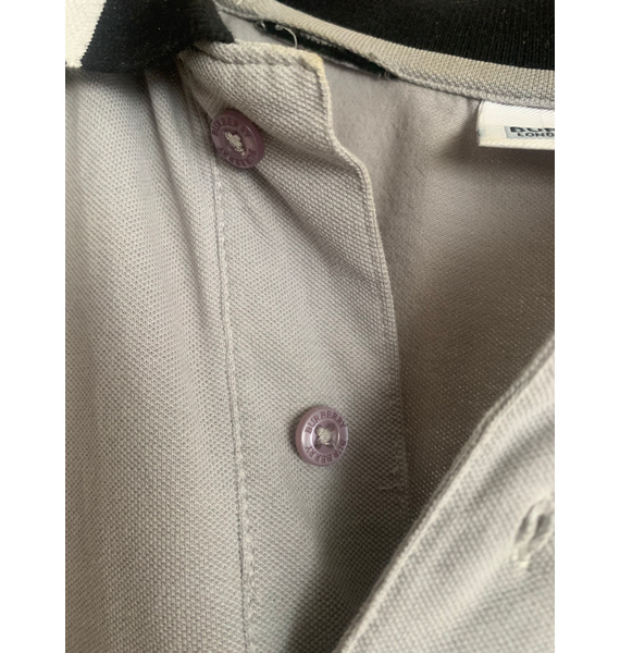 Поло • Burberry • Серый