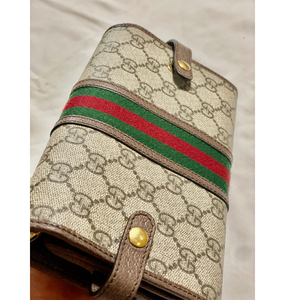 Клатч • Gucci • Тёмно-серый