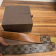 Ремень • Louis Vuitton • Коричневый