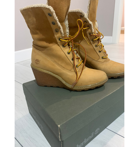 Ботинки • Timberland • Коричневый