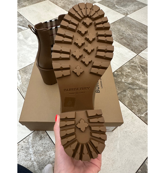 Ботильоны • Burberry • Коричневый