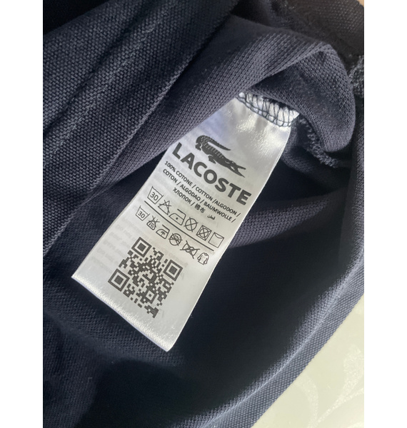 Поло • Lacoste • Темно-синий