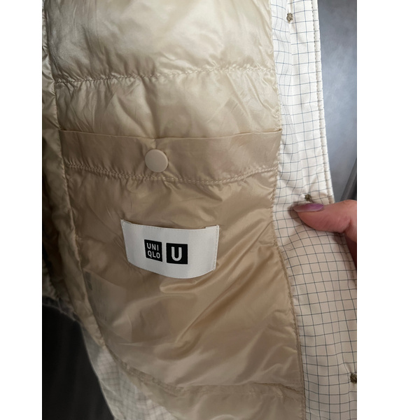 Куртка • UNIQLO • Бежевый