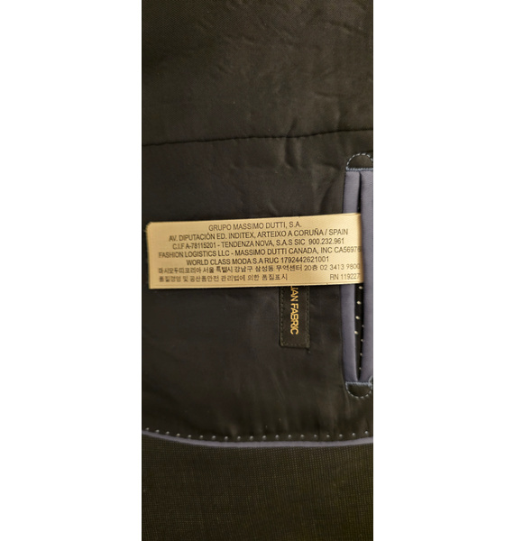 Костюм • Massimo Dutti • Тёмно-серый
