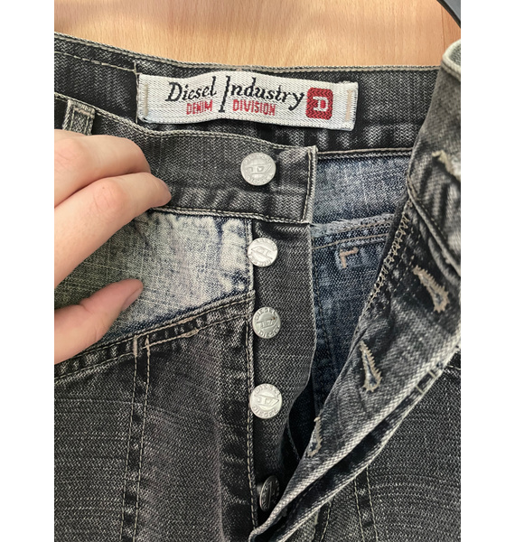 Джинсы • Diesel • Серый