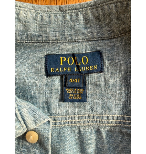 Рубашка • Ralph Lauren • Голубой