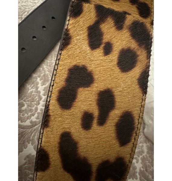 Пояс • Saint Laurent • Коричневый