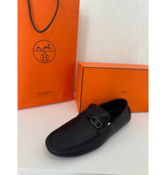 Мокасины • Hermès • Черный