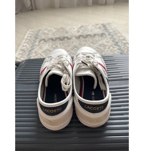 Кеды • Lacoste • Белый
