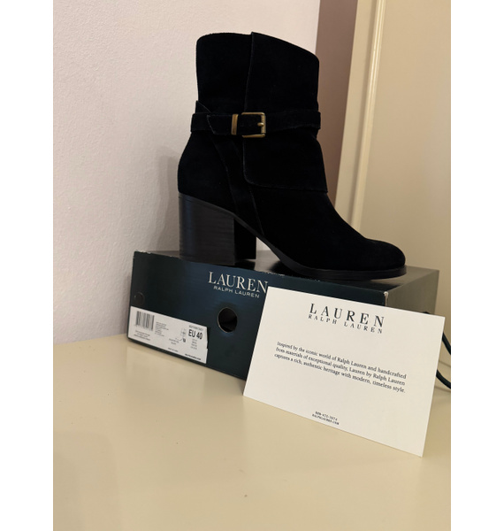 Ботильоны • Lauren Ralph Lauren • Черный