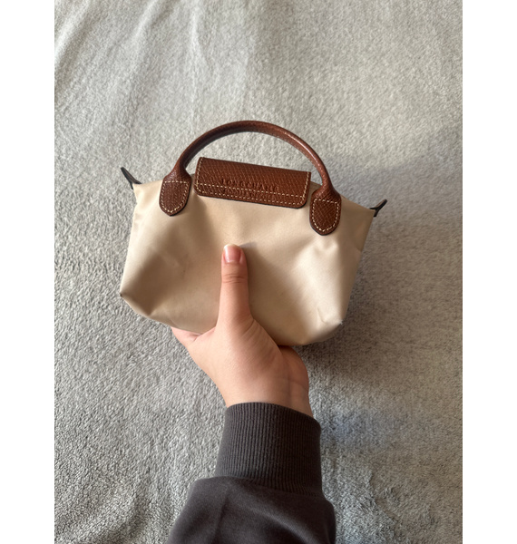 Сумка • Longchamp • Бежевый