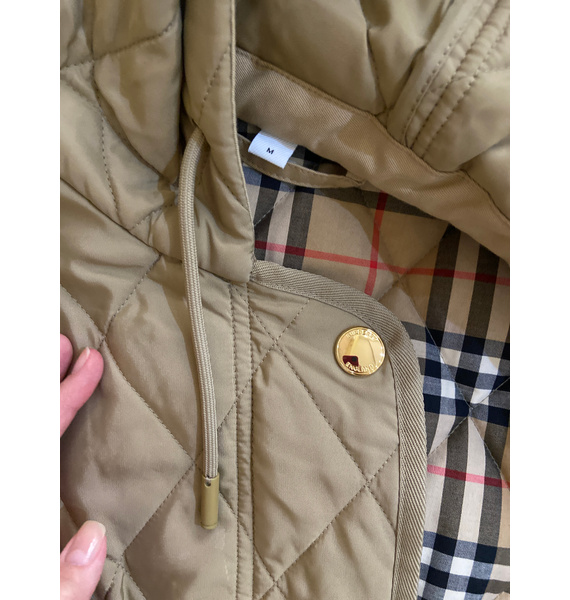 Пальто • Burberry • Бежевый