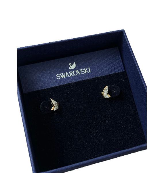 Серьги • Swarovski • Золотой