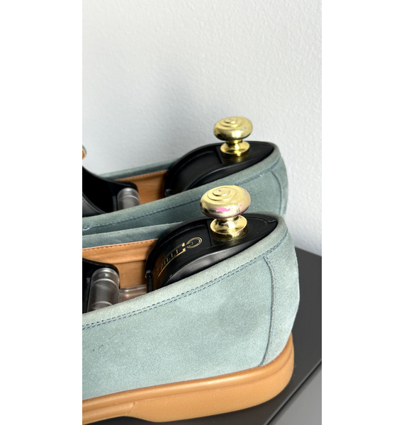 Лоферы • Eleventy • Голубой