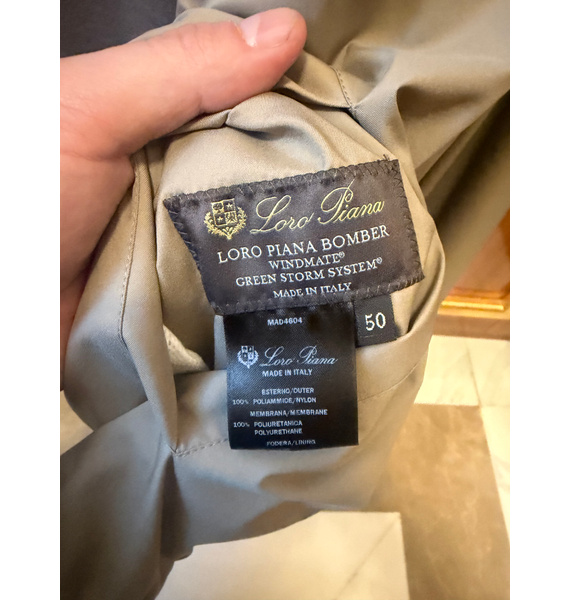 Бомбер • Loro Piana • Бежевый