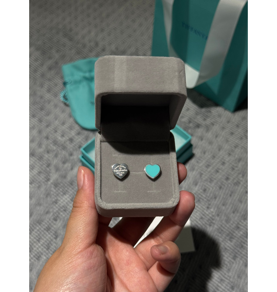 Серьги • Tiffany & Co. • Бирюзовый