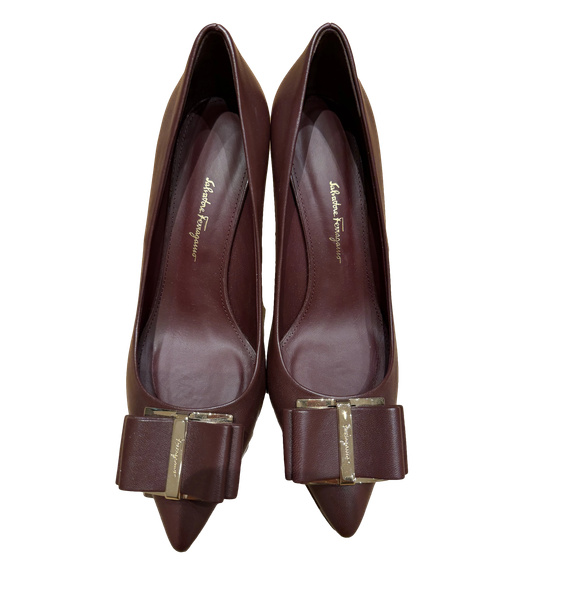 Туфли • Salvatore Ferragamo • Бордовый
