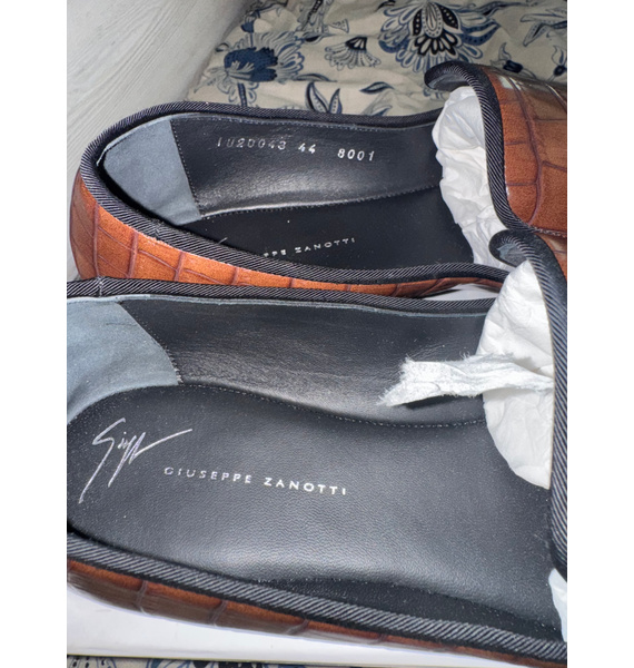 Лоферы • Giuseppe Zanotti • Коричневый