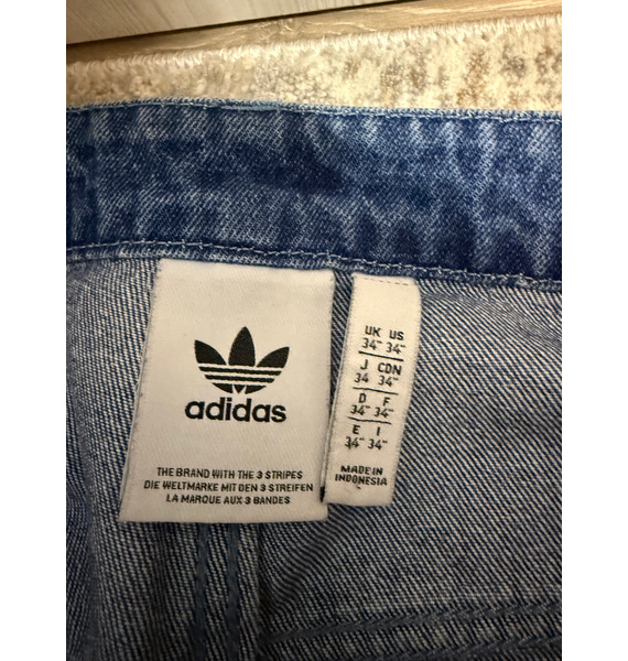 Джинсы • adidas Originals • Синий