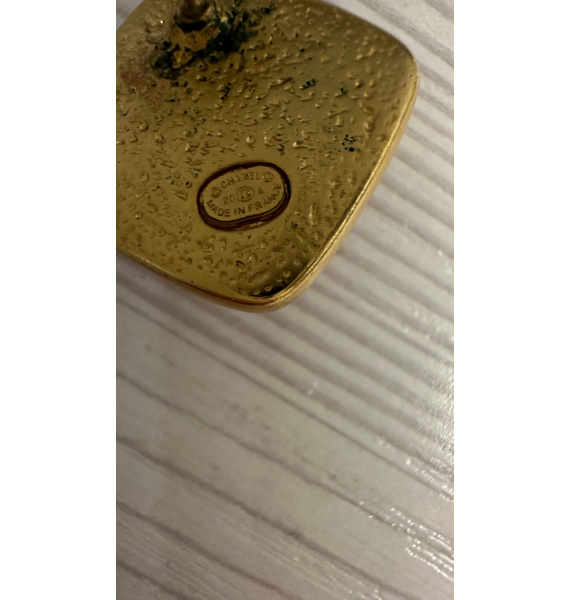 Серьги • Chanel • Красный