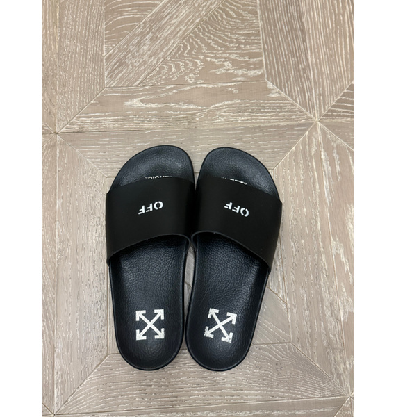 Шлепанцы • Off-White • Черный