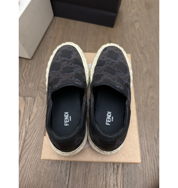 Кеды • Fendi • Коричневый