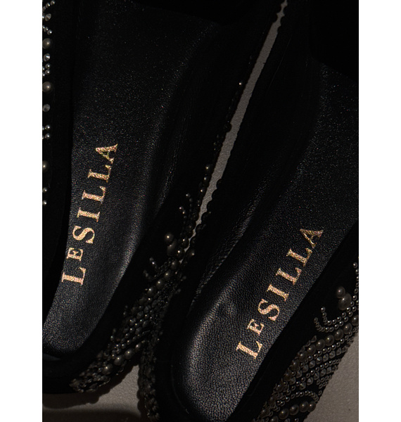 Балетки • Le Silla • Серебряный