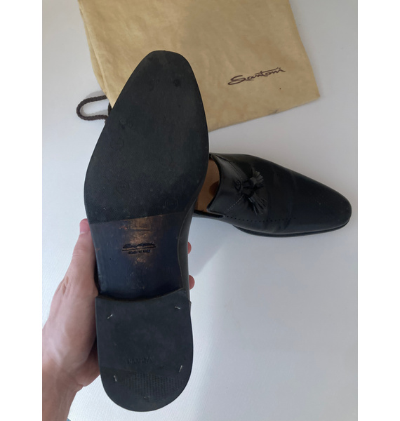 Лоферы • Santoni • Черный