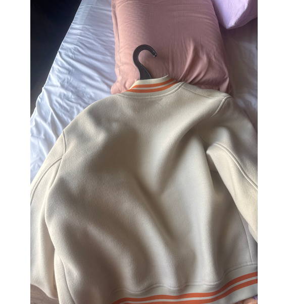 Бомбер • Off-White • Белый