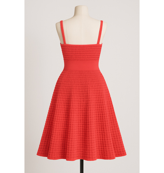 Платье • Christian Dior • Коралловый