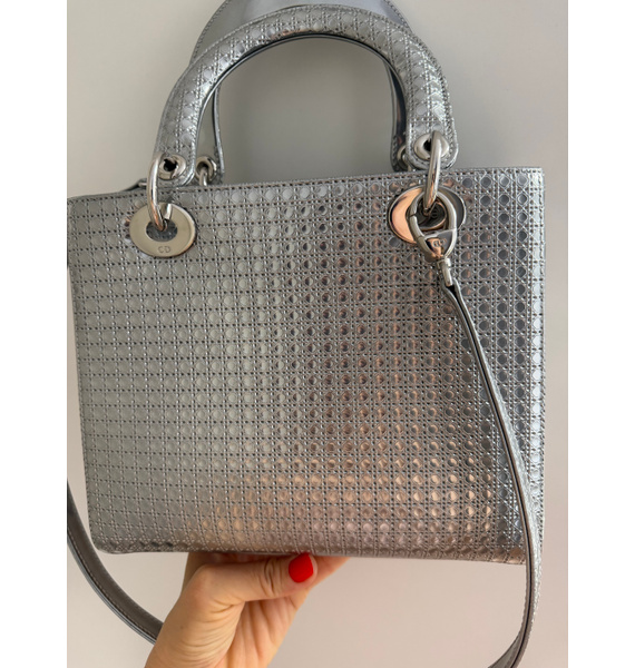 Сумка • Christian Dior • Серебряный