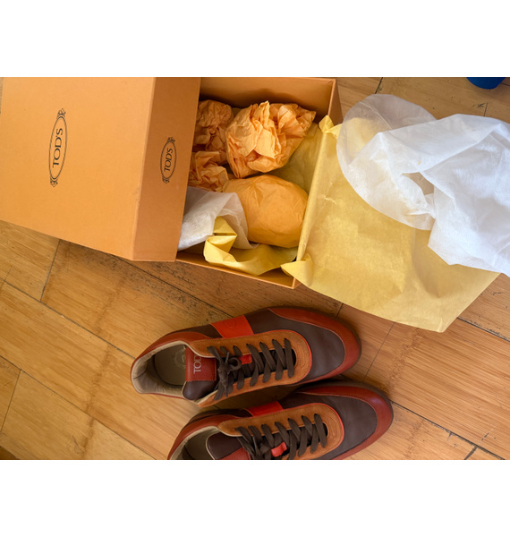 Кеды • Tod's • Оранжевый