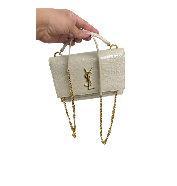 Сумка • Yves Saint Laurent • Бежевый
