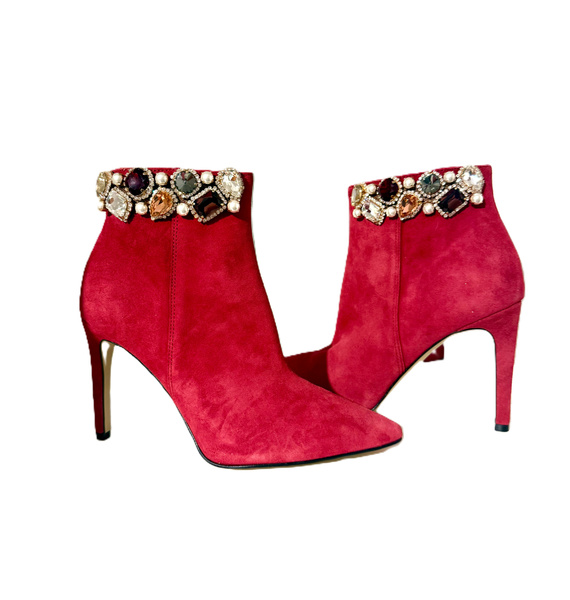 Ботильоны • Osvaldo Rossi • Красный