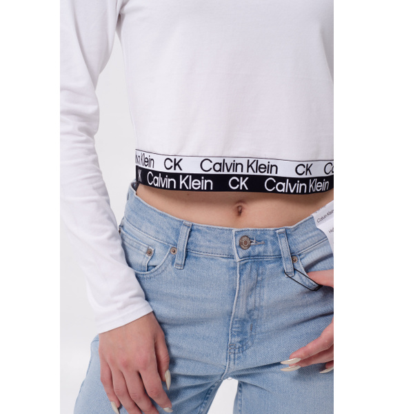 Лонгслив • Calvin Klein • Белый