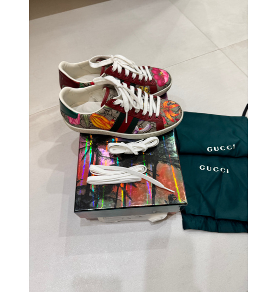 Кеды • Gucci • Коричневый
