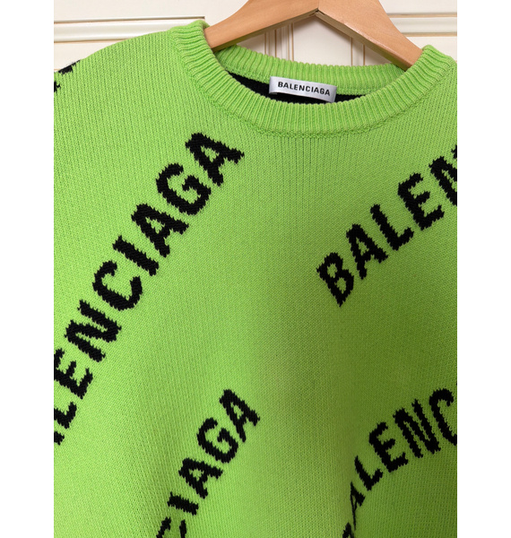 Джемпер • Balenciaga • Зеленый