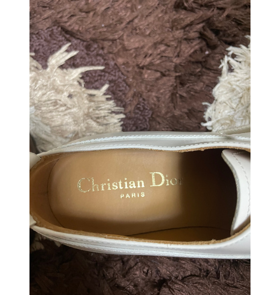 Лоферы • Christian Dior • Бежевый