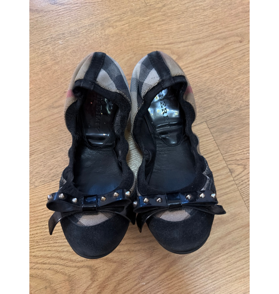 Балетки • Burberry • Бежевый