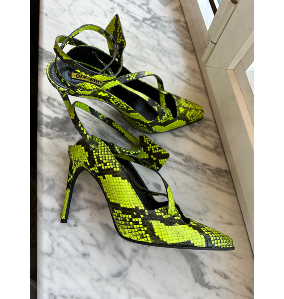 Туфли • Off-White • Зеленый