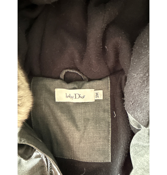 Пуховик • Christian Dior • Серый