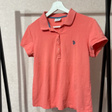 Поло • U.S.Polo Assn. • Коралловый