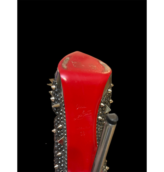Туфли • Christian Louboutin • Серебряный